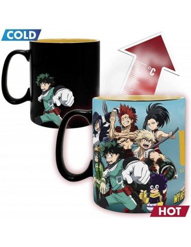 TAZA CAMBIO DE COLOR MY HERO ACADEMIA