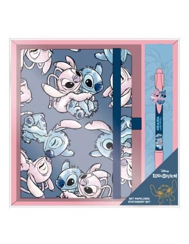 SET DE PAPELERIA STITCH