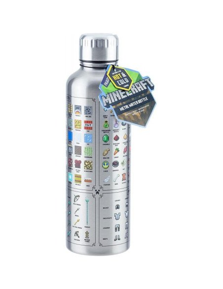 MINECRAFT METAL WATER BOTTLE