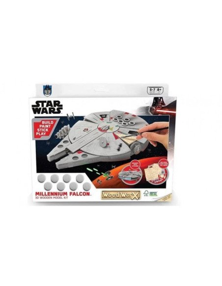 WOOD WORX STAR WARS MILLENNIUM FALCON 