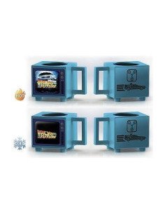 TAZA TERMICA FORMA TV RETRO REGRESO AL F 2