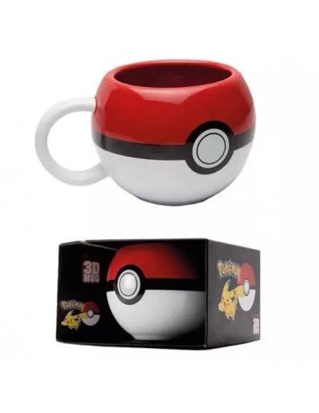 POKEMON - MUG 3D - POKEBALL
