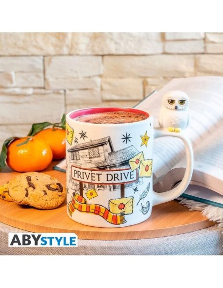 HARRY POTTER - MUG 3D HANDLE - HEDWIG & 