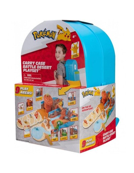 PLAYSET DESIERTO POKEMON  TRANSFORMABLE