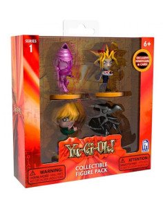 YUGIOH PACK DE 4 FIGURAS SD2 2