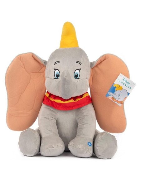 DISNEY DUMBO MEDIUM SITTING SOFT TOY WIT