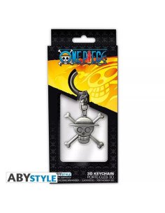ONE PIECE - KEYCHAIN 3D "SKULL LUFFY" X2