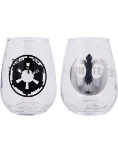  SET 2 VASOS DE CRISTAL STAR WARS 2
