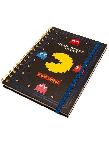  CUADERNO TAPA DURA A5 PACMAN HIGH SCORE