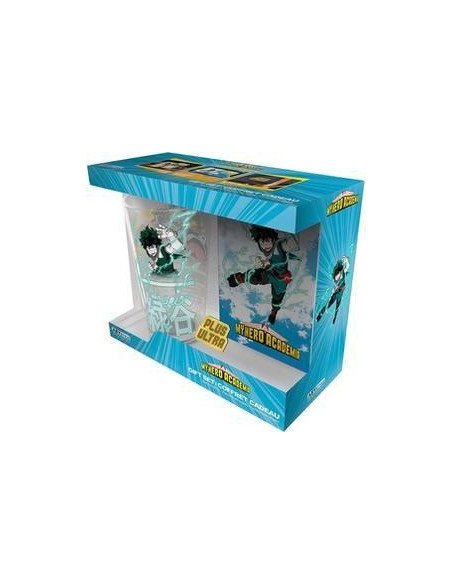 MY HERO ACADEMIA - PCK XXL GLASS + PIN +