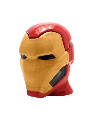 MARVEL  MUG 3D  HEAT CHANGE  IRON MAN X2