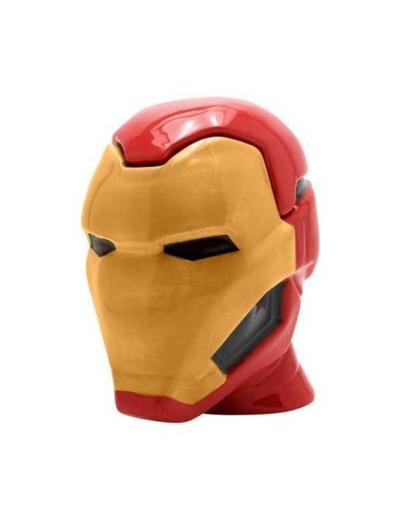 MARVEL  MUG 3D  HEAT CHANGE  IRON MAN X2