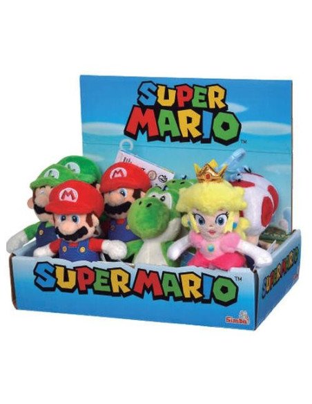 LLAVERO SUPERMARIO 12,5CM, 5S