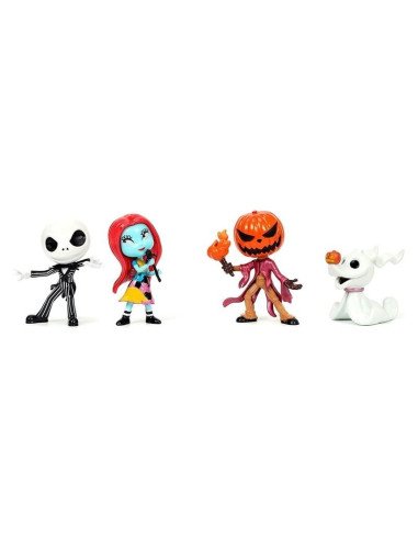 SET 4 FIGURAS PESADILLA ANTES DE NAVIDAD