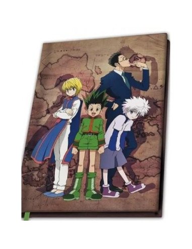 HUNTER X HUNTER - CAHIER A5 "GROUPE" X4
