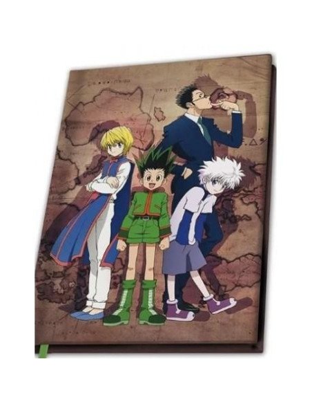 HUNTER X HUNTER - CAHIER A5 "GROUPE" X4