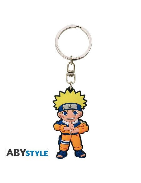 NARUTO - PORTE-CLES PVC NARUTO X4