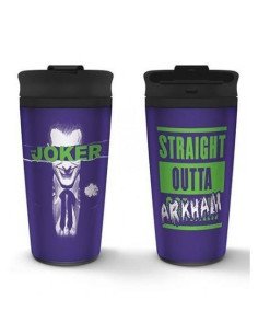 PYR VASO METALICO DC COMICS JOKER ARKHAM