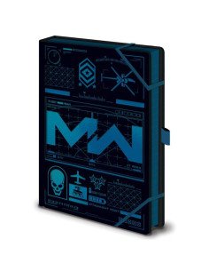 CALL OF DUTY MODERN WARFARE CUADERNO A5 
