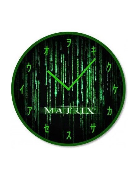 THE MATRIX RELOJ DE PARED CODE