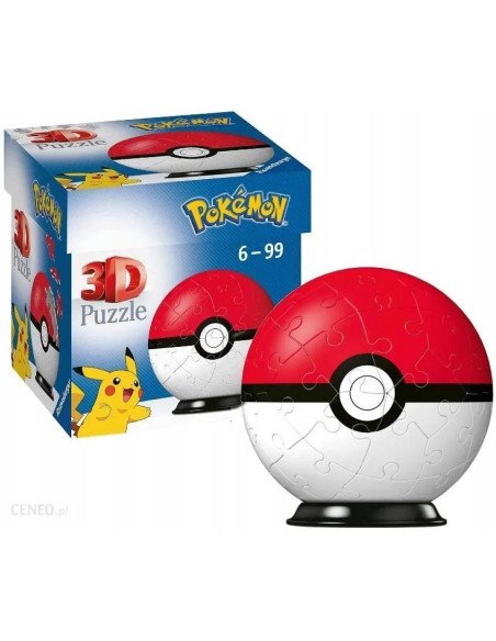 POKEMON POKEBALL CLASSIC 3D PUZZLEBALL
