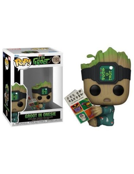 POP MARVEL: IAG- GROOT PJS W/BOOK