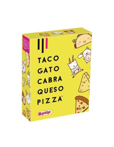 TACO, GATO, CABRA, QUESO, PIZZA 