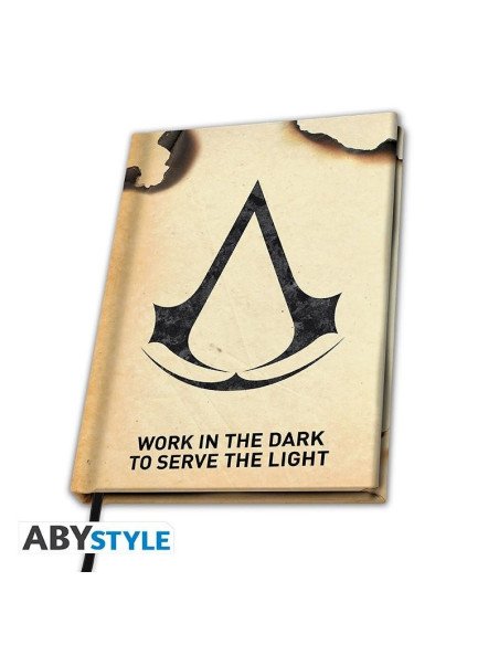 ASSASSIN´S CREED CAHIER A5 "CREST" X4