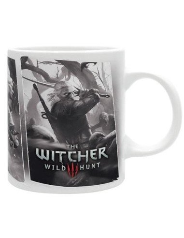 THE WITCHER MUG 320 ML GERALT, CIRI ET Y