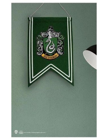 BANNER DE PARED DE SLYTHERIN - HARRY POT