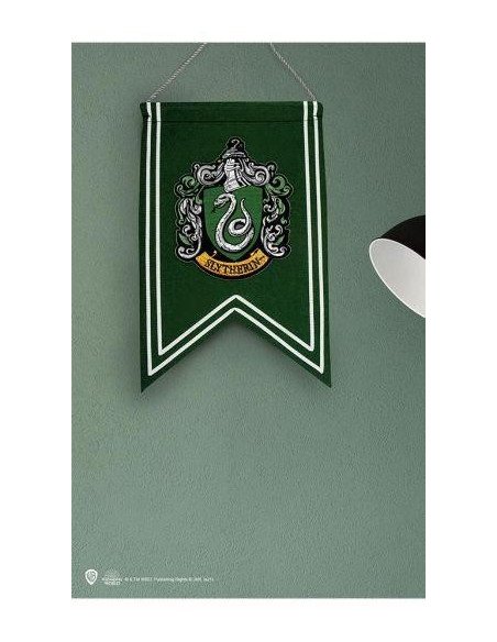 BANNER DE PARED DE SLYTHERIN - HARRY POT