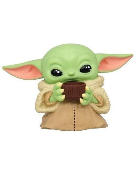 HUCHA EL NIÑO CON TAZA 20CM