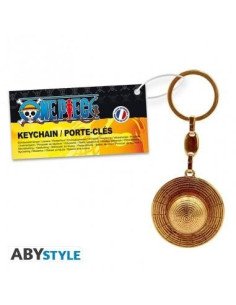 ONE PIECE  PORTECLES 3D "CHAPEAU DE PAIL