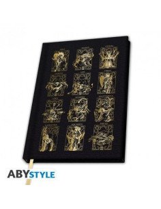 SAINT SEIYA  CAHIER A5 PREMIUM "ARMURES 