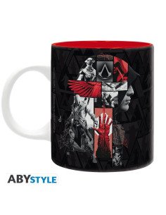 ASSASSIN´S CREED  MUG  320 ML  CREST NOI 2