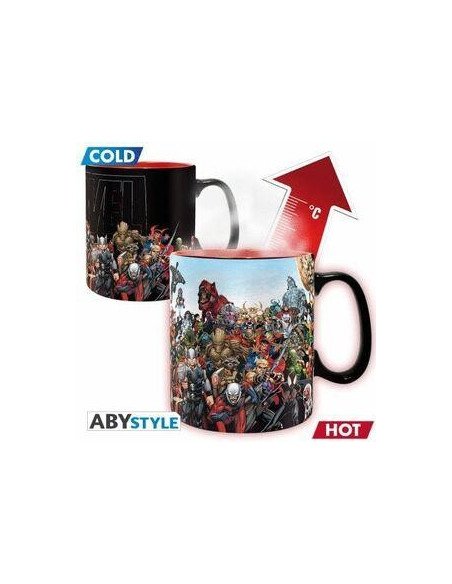 MARVEL - MUG HEAT CHANGE - 460 ML - "MAR