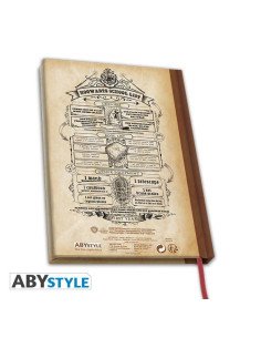 HARRY POTTER - A5 NOTEBOOK "HOGWARTS SCH 2