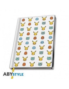 POKEMON -  A5 NOTEBOOK "STARTERS" X4