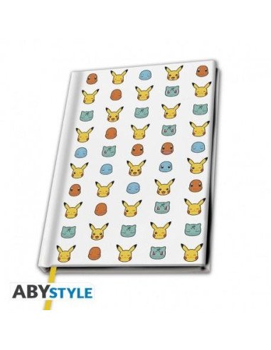 POKEMON -  A5 NOTEBOOK "STARTERS" X4