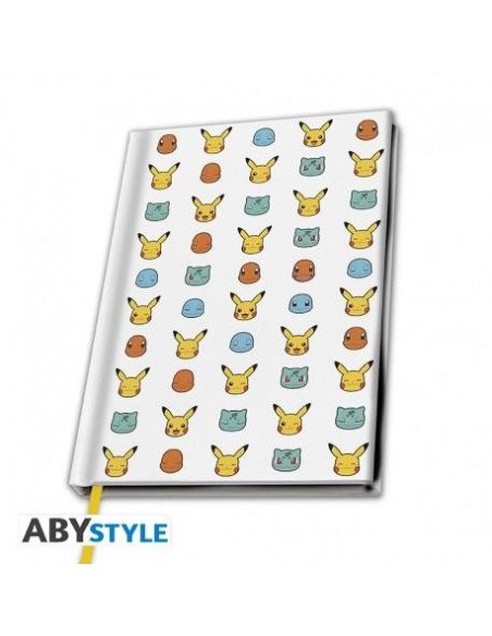 POKEMON -  A5 NOTEBOOK "STARTERS" X4