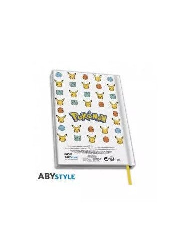 POKEMON -  A5 NOTEBOOK "STARTERS" X4