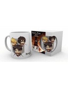 ATTACK ON TITAN - MUG - 320 ML - CHIBI T