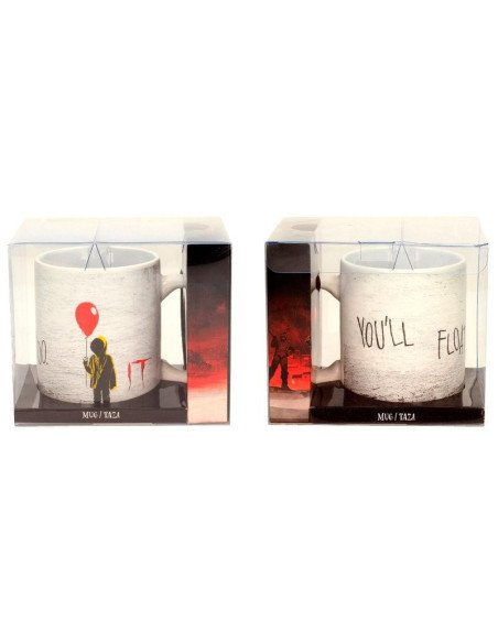 TAZA CERAMICA YOU´LL FLOAT TOO IT       
