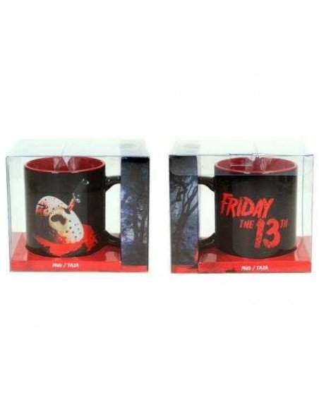 TAZA CERAMICA POSTER MASCARA VIERNES 13 