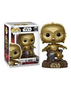 POP STAR WARS: ROTJ 40TH- C3P0 IN CHAIR