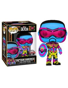 POP MARVEL: F&WS - CAPTAIN AMERICA (BLAC