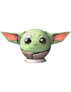 GROGU CON OREJAS 3D 72 PCS 2