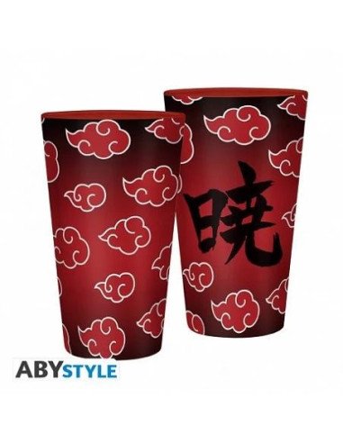NARUTO SHIPPUDEN - LARGE GLASS - 400ML -