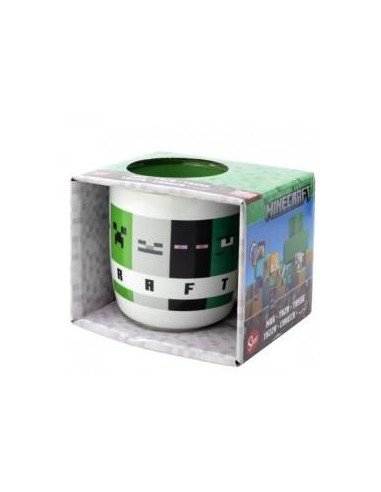 MINECRAFT TAZA CERAMICA 380 ML 