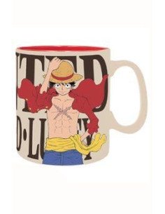 ONE PIECE - MUG - 460 ML - LUFFY & WANTE 2